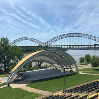 a bridge in new albany indiana